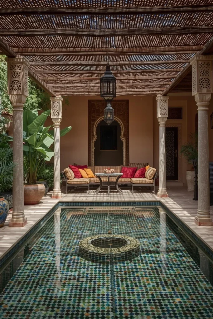 The Rustic Moroccan Courtyard