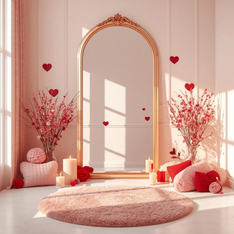 Valentine home interior mirror