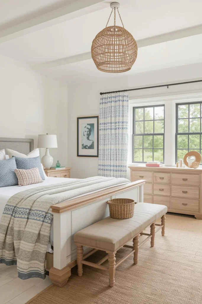 Coastal Farmhouse Bedrooms with Modern Flair1