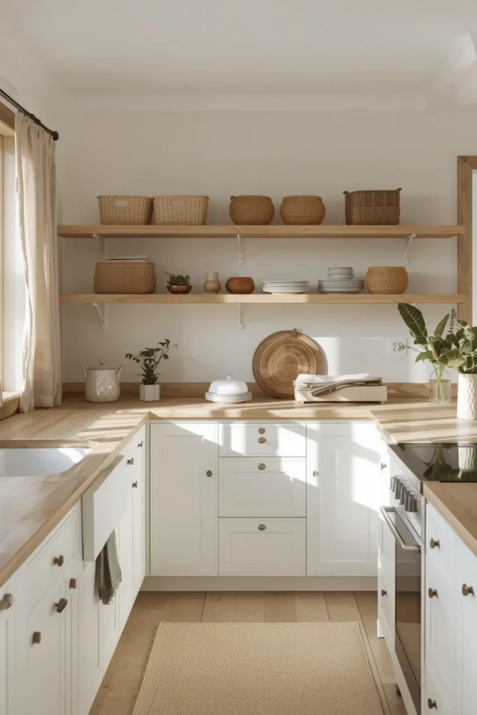 Coastal Kitchens With Breezy Light and Natural Textures1