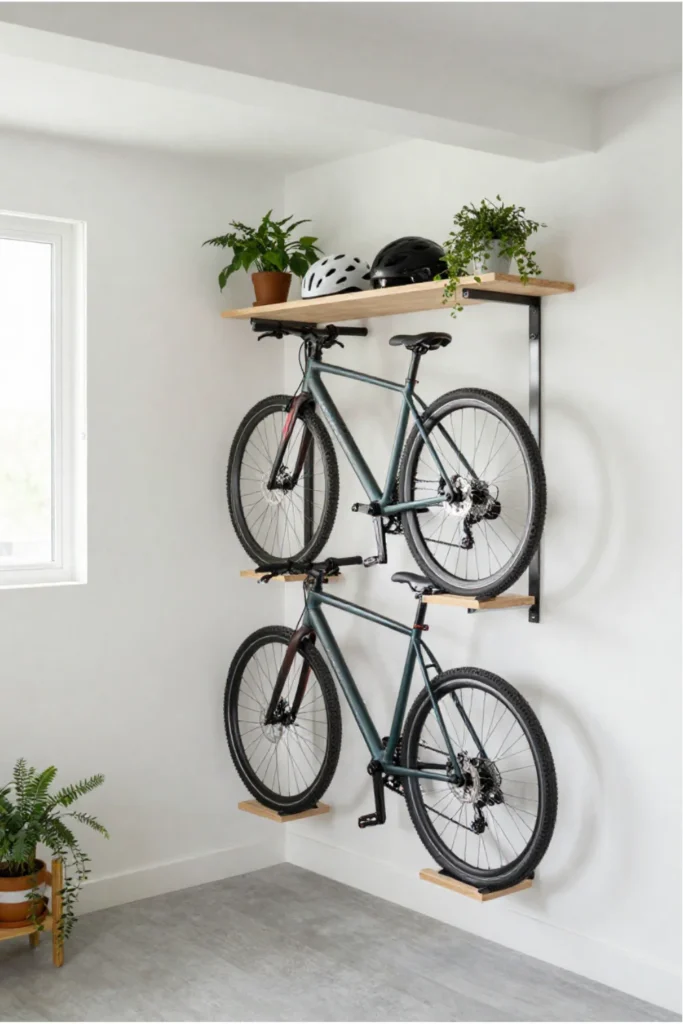 Bike Storage Small Space Done With Style1