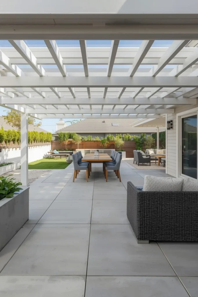 Concrete Backyard Patio Designs Made for Outdoor Living2