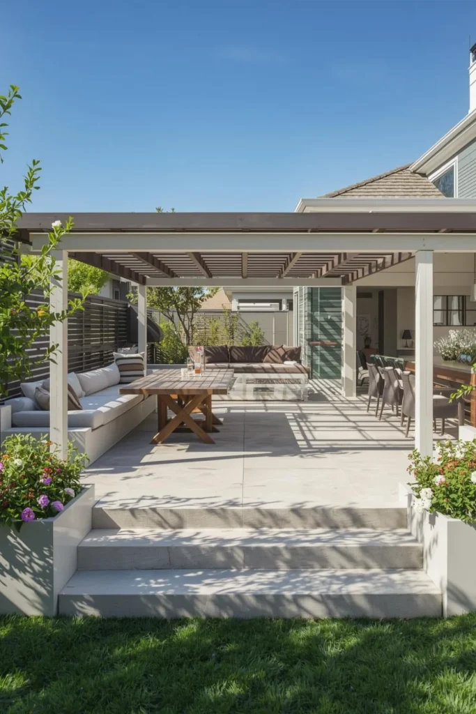 Concrete Backyard Patio Designs Made for Outdoor Living3
