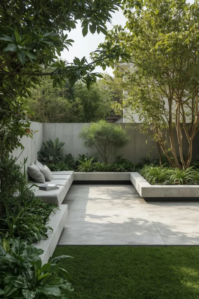 Concrete Backyard Patio Designs That Flow With Nature3