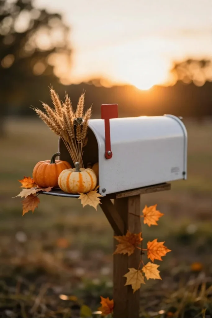 Golden Hour Harvest Mailbox2