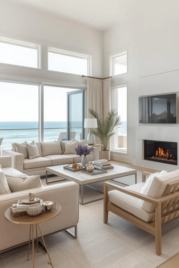Modern Coastal Living Room That Feels California Cool1