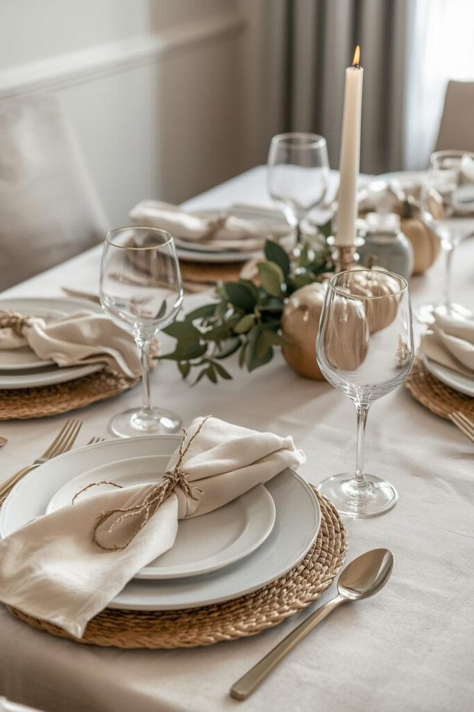 Simple Thanksgiving Table Decor That Feels Luxe