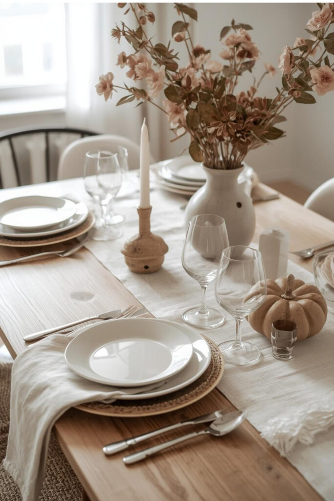 Thanksgiving Table Setup That Feels Collected Not Cluttered2