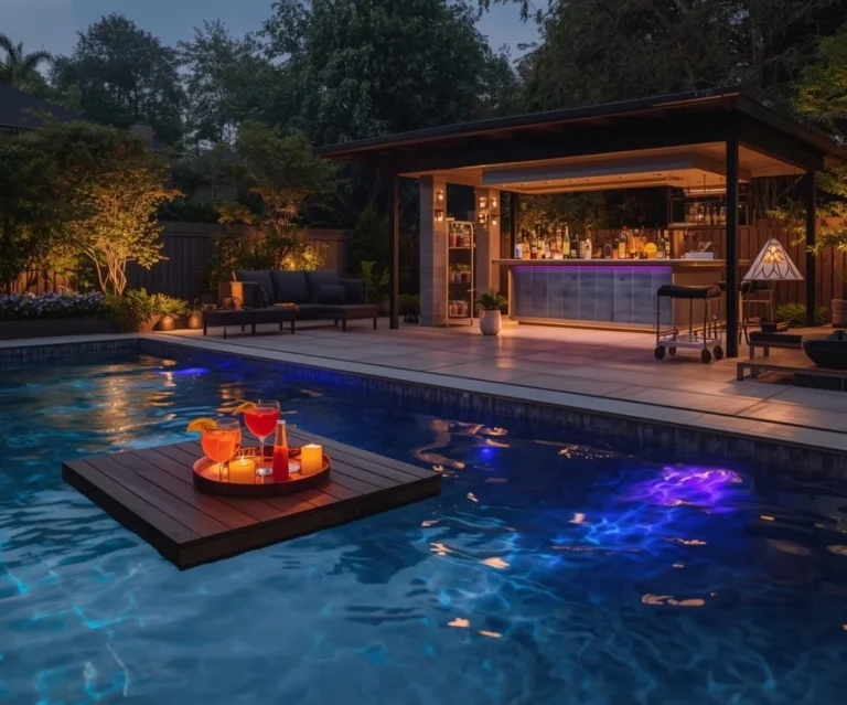 Above Ground Pool Bar Ideas for Entertaining