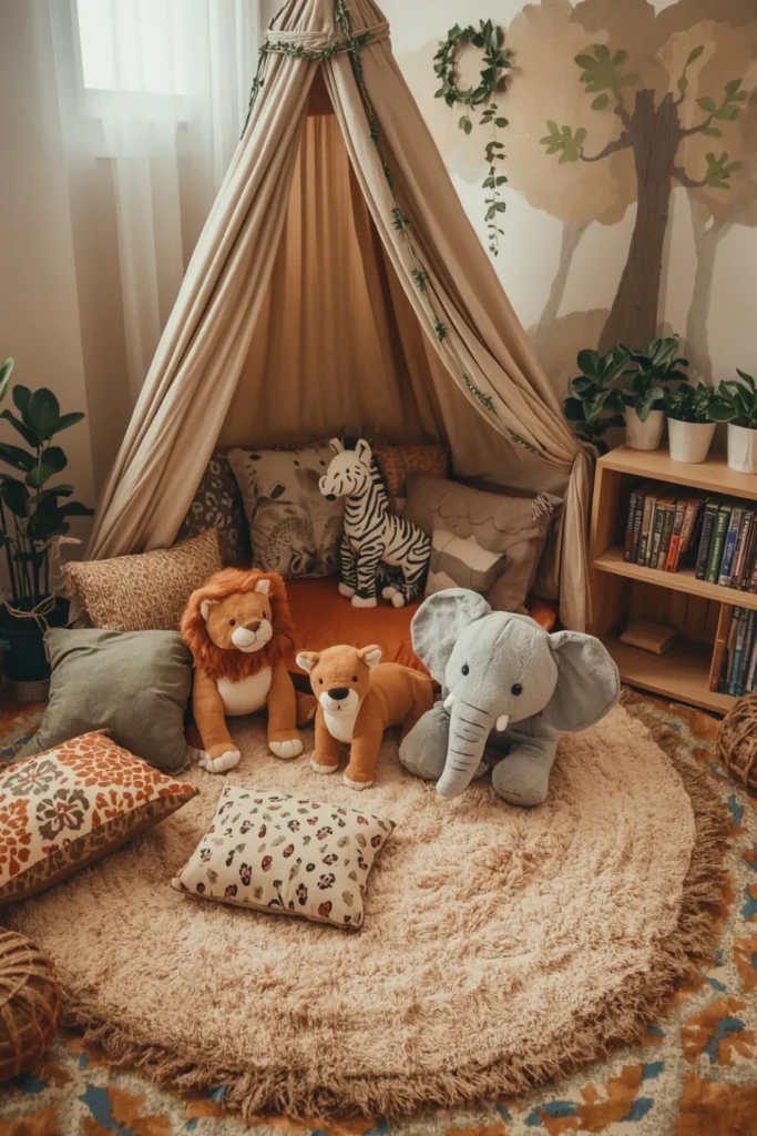 Animal Themed Reading Nook2