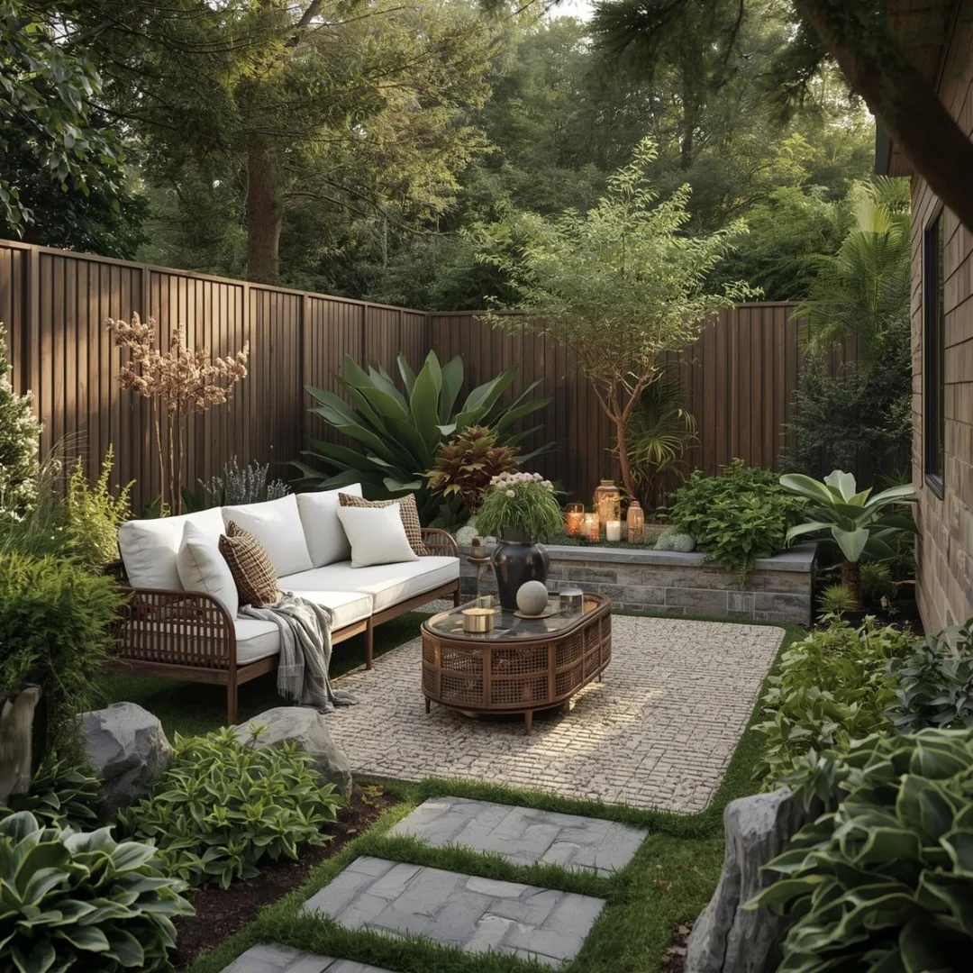 Backyard Garden Corners