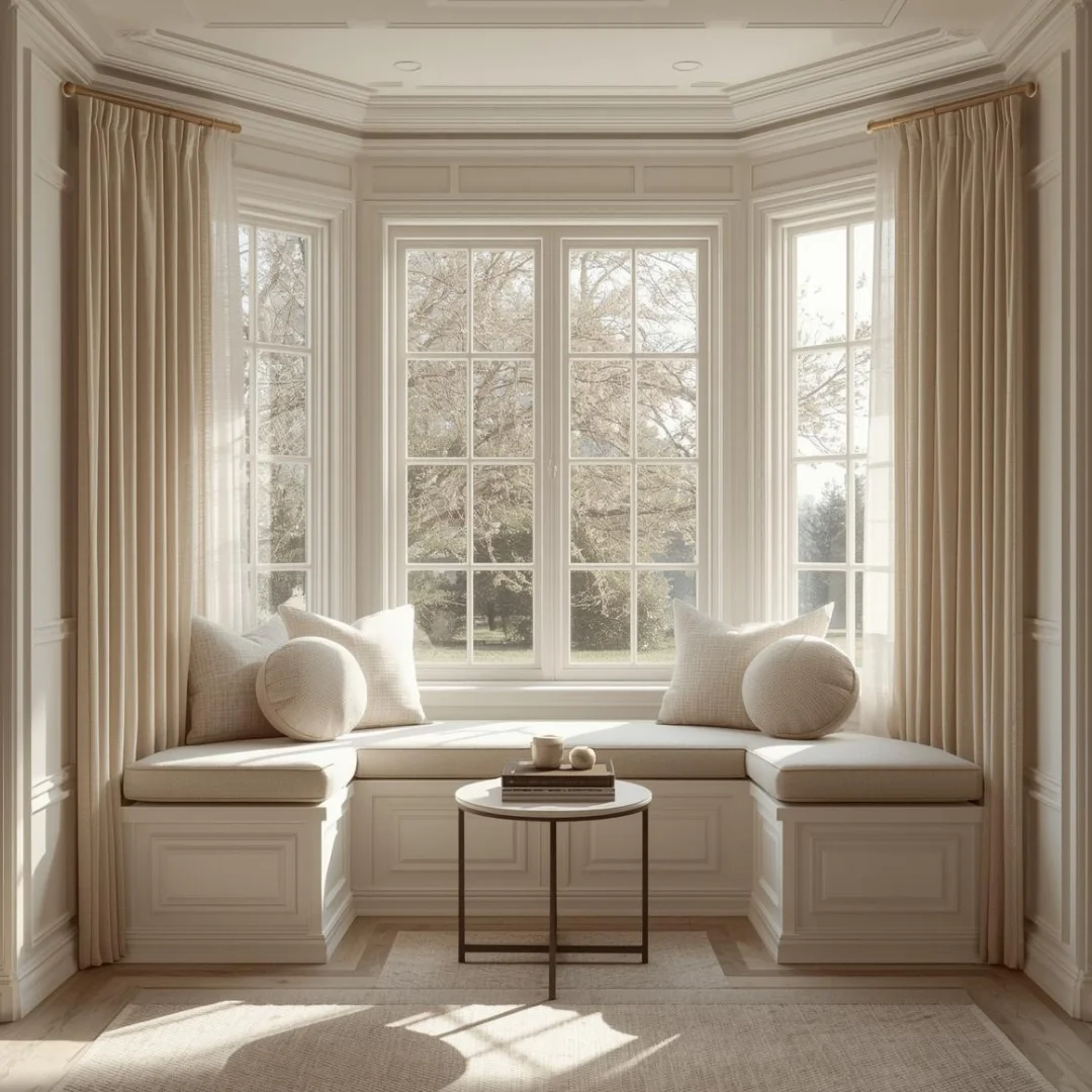 Bay Window Reading Nook