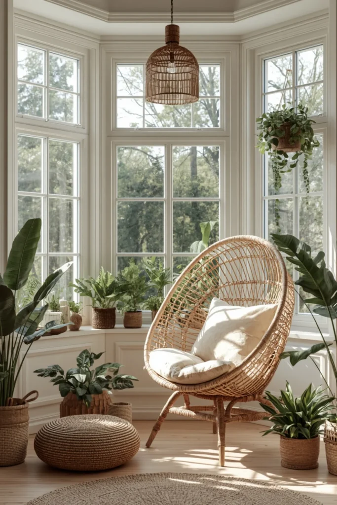 Bright cozy reading corner1