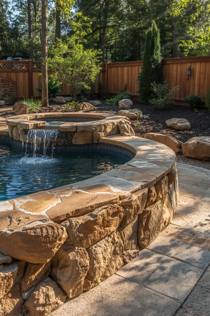 Build a Rock Scape Curb
