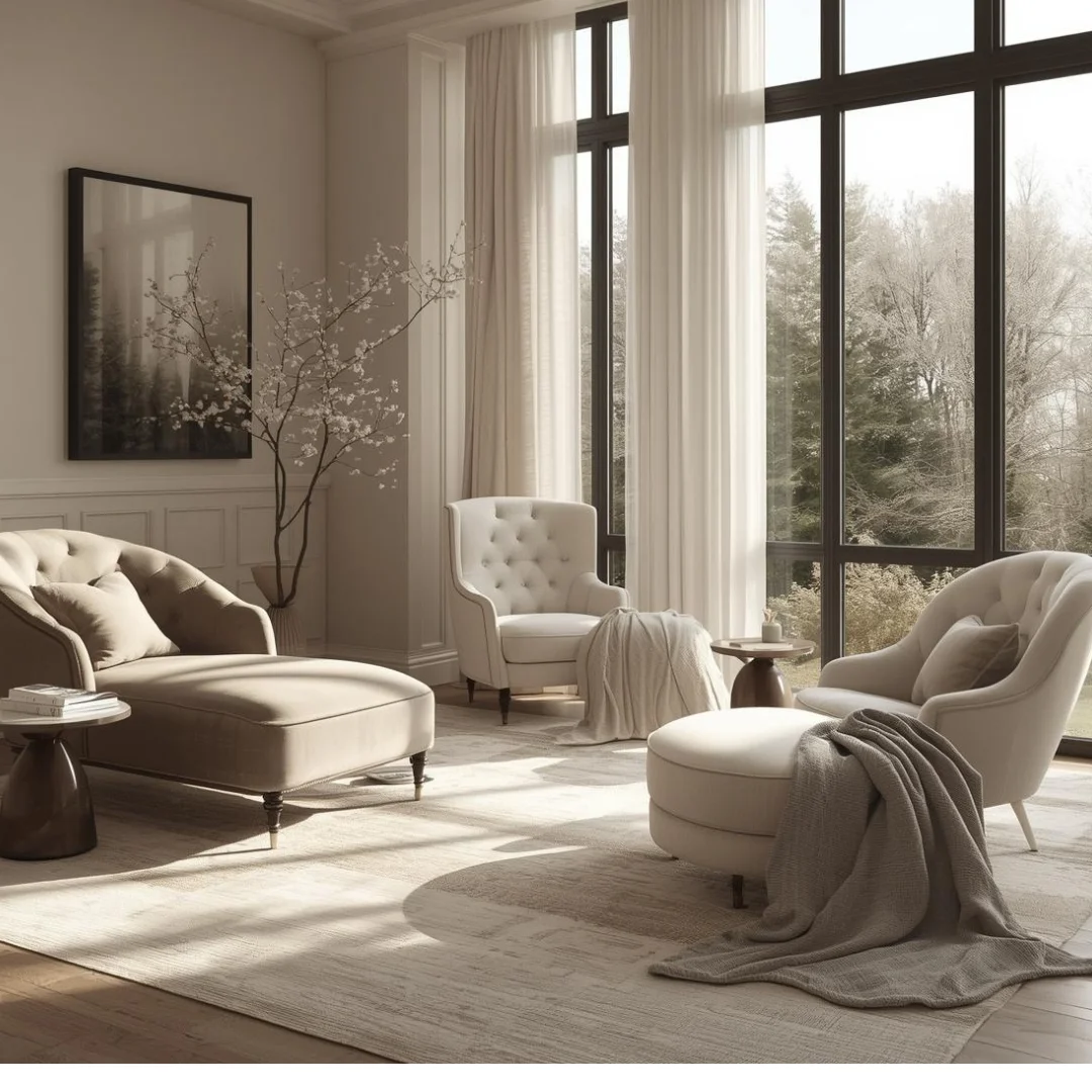 Chaise Lounge Reading Nook