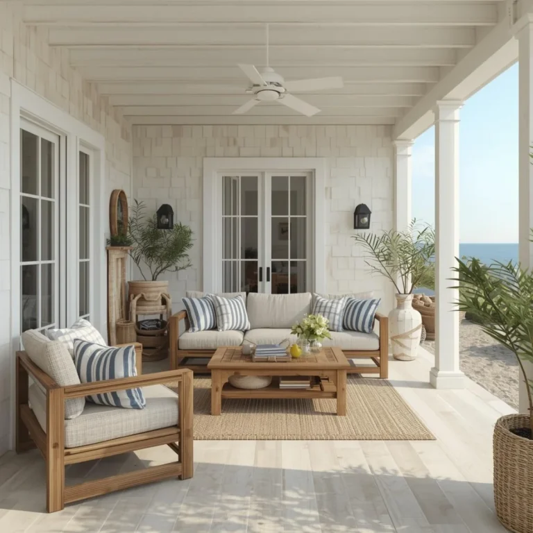 Coastal Patio Ideas That Feel Like a Seaside Escape