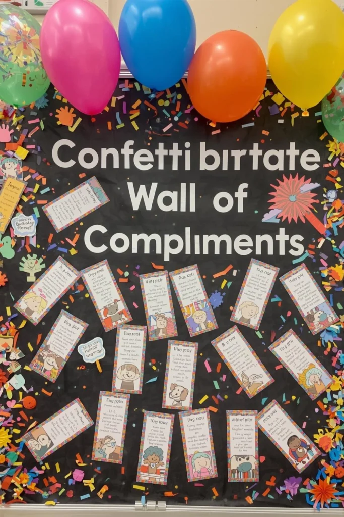 Confetti Wall of Compliments