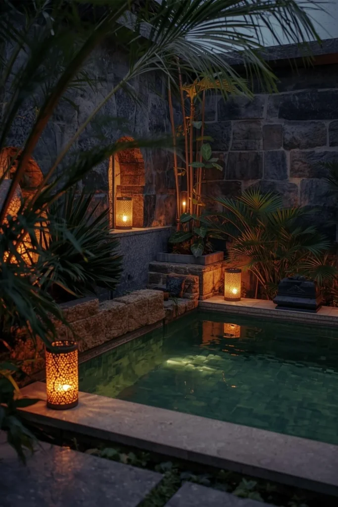 Courtyard Oasis With Stone2