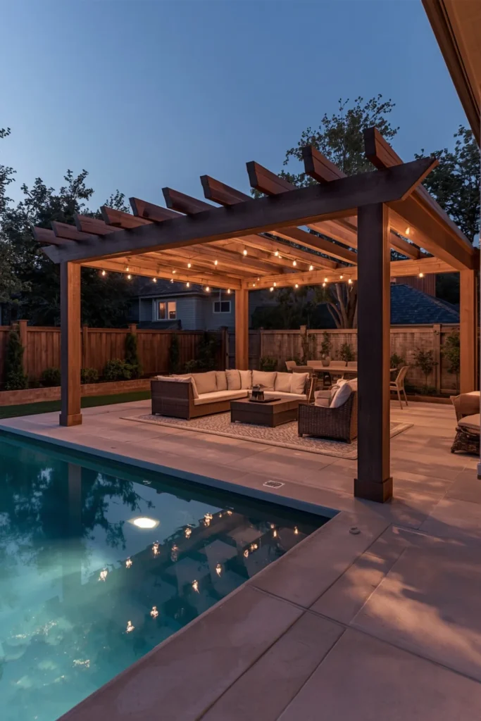 Elevated Pergola Overhead Fun