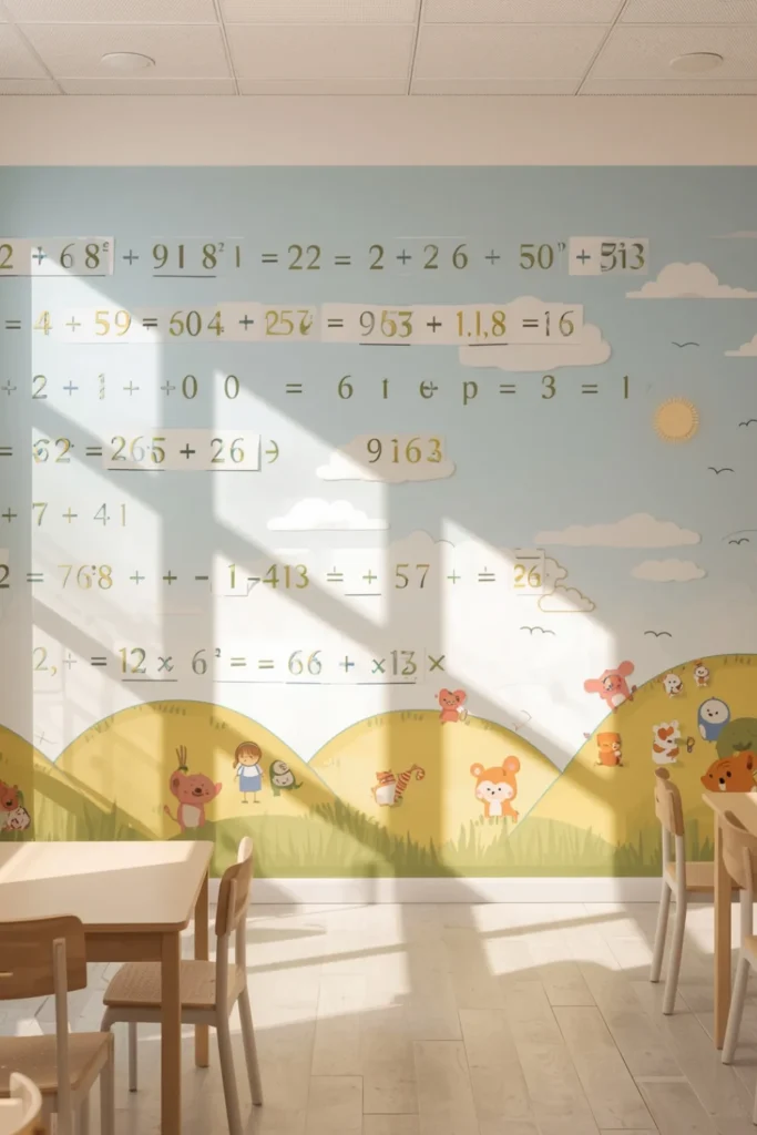 Engaging equation wall 1