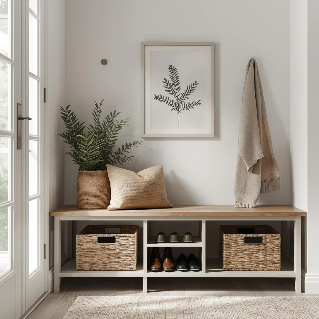 Entryway Bench Ideas With Shoe Storage Under 100