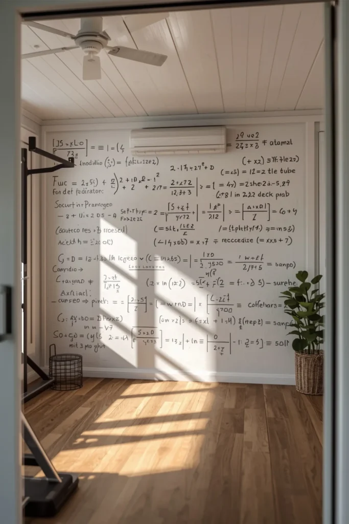 Equation Wall That Tells a Story2