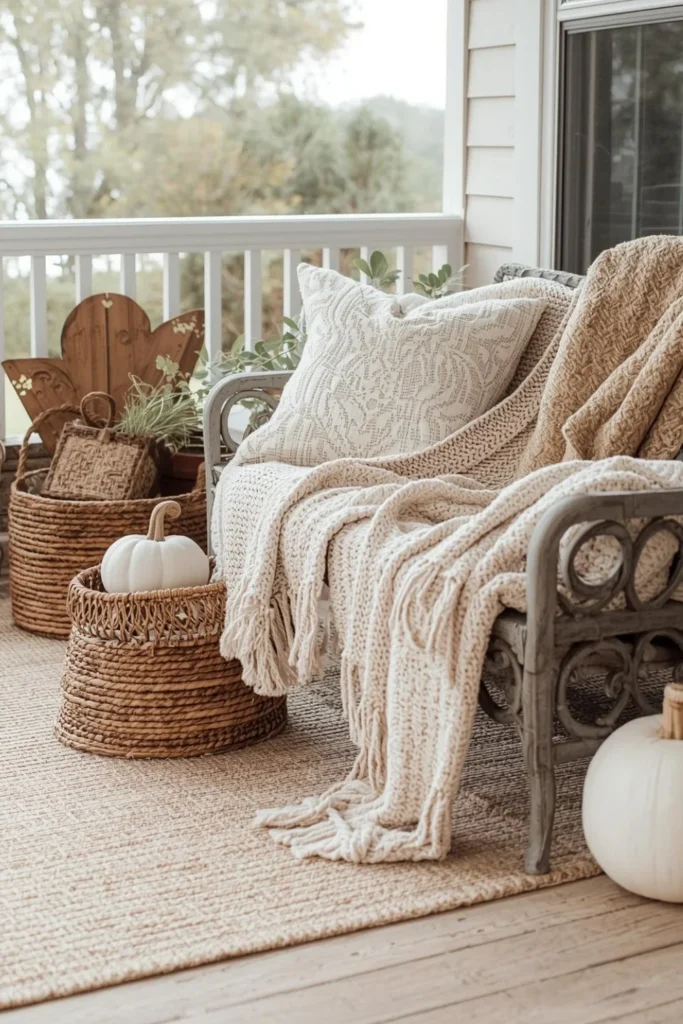Fall Porch Decor 1
