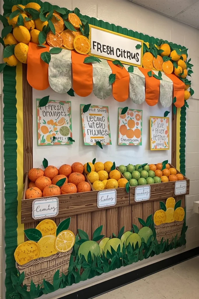 Fresh Citrus Market Stand1