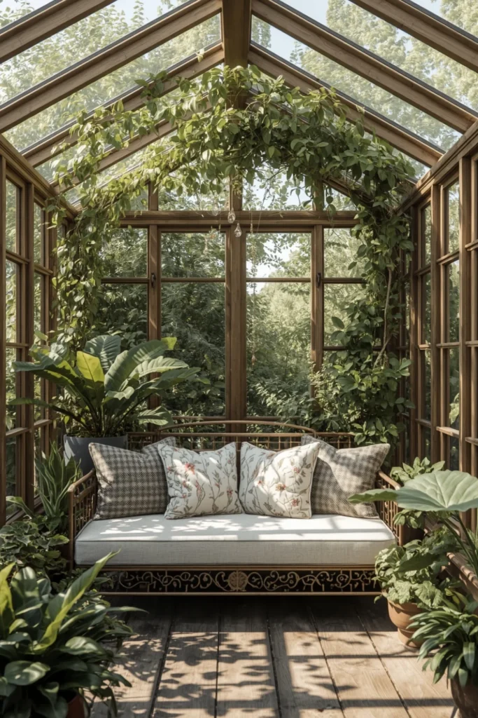 Glass Canopy Conservatory Combo