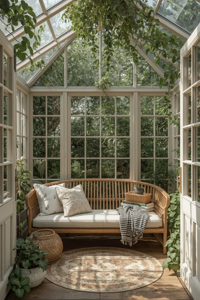 Glass Canopy Conservatory Combo1