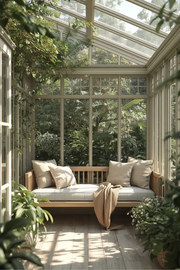 Glass Canopy Conservatory Combo2