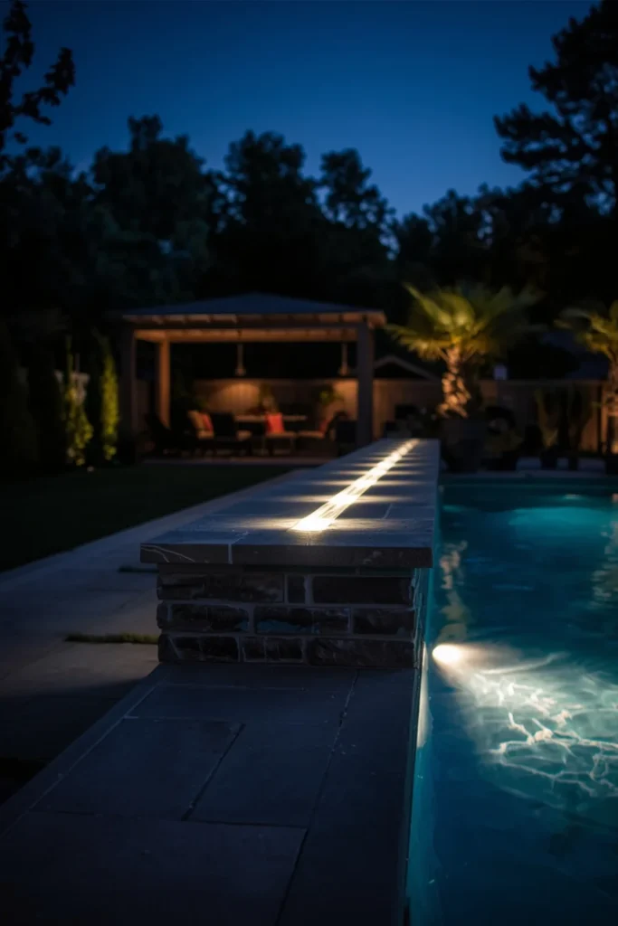 LED Lighted Bar Rail
