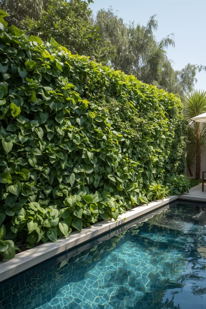 Living Privacy Wall
