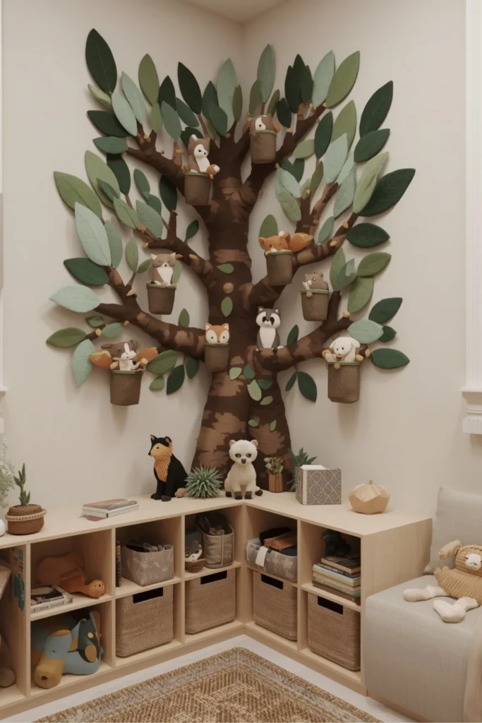 Mini Tutor Tree with Cubbies 2
