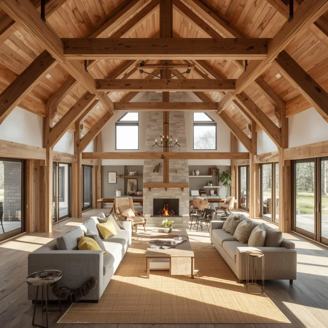 Modern Barn House Interiors