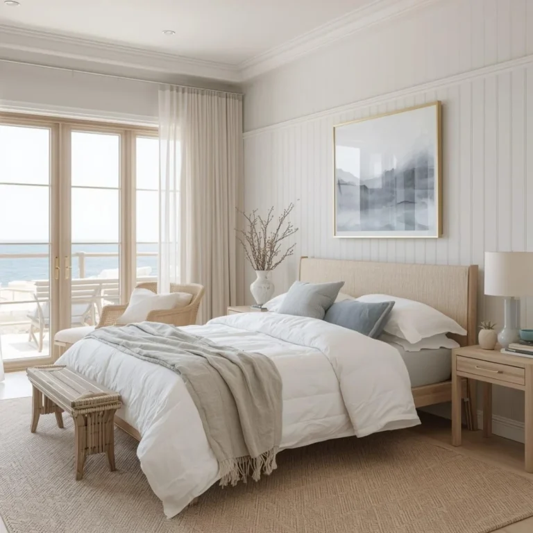 Modern Coastal Bedroom Ideas That Feel Calm and Airy