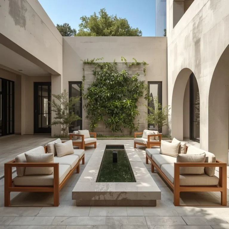 Modern Courtyard Designs That Feel Like a Boutique Hotel