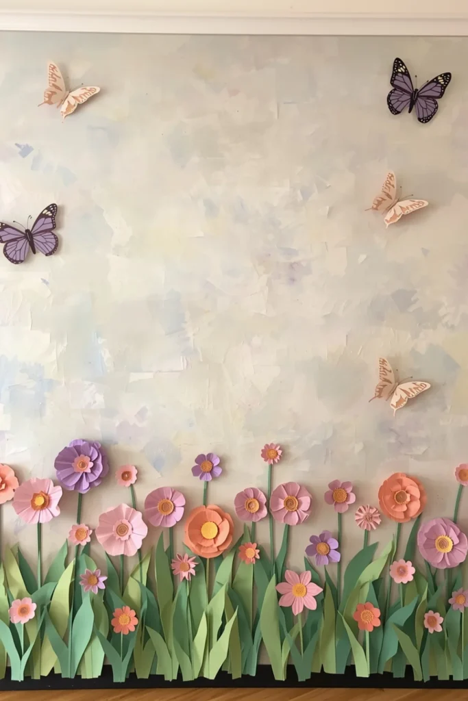 Pastel Meadow With Paper1