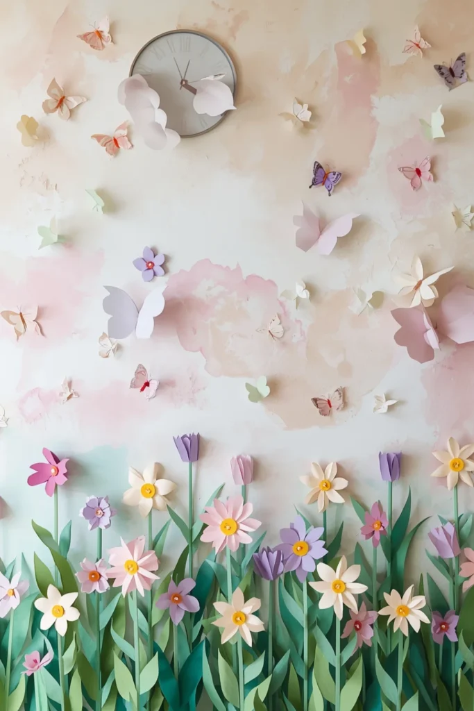Pastel Meadow With Paper2