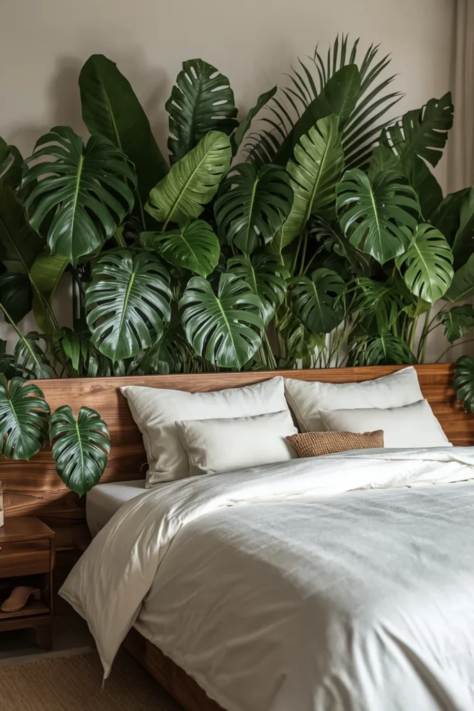 Plant Focused Headboard Magic