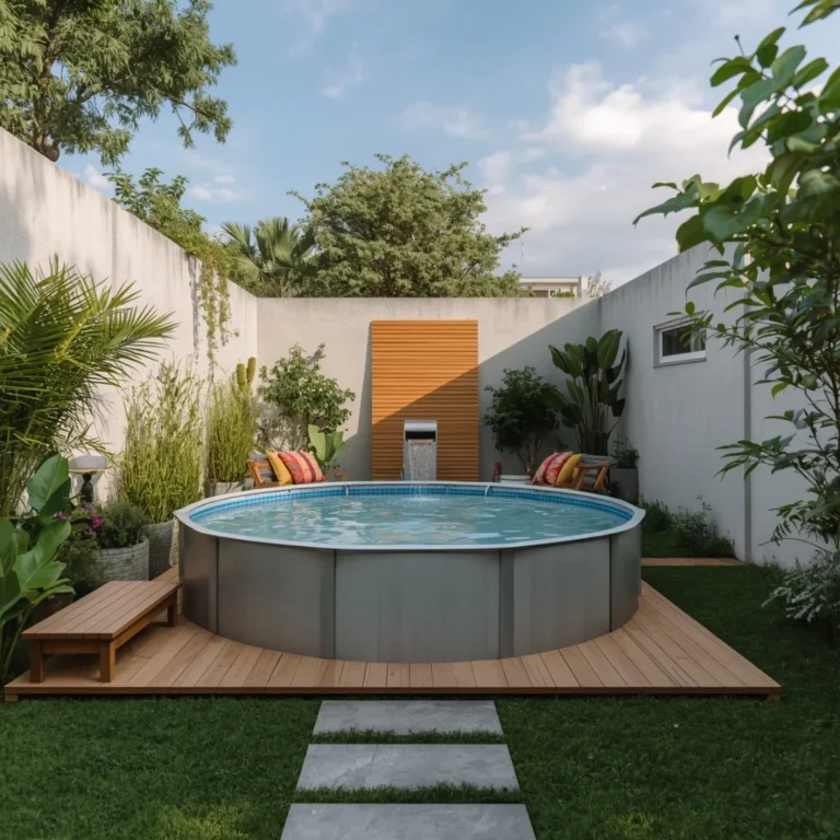 Small Above Ground Pool Ideas for Tiny Backyards