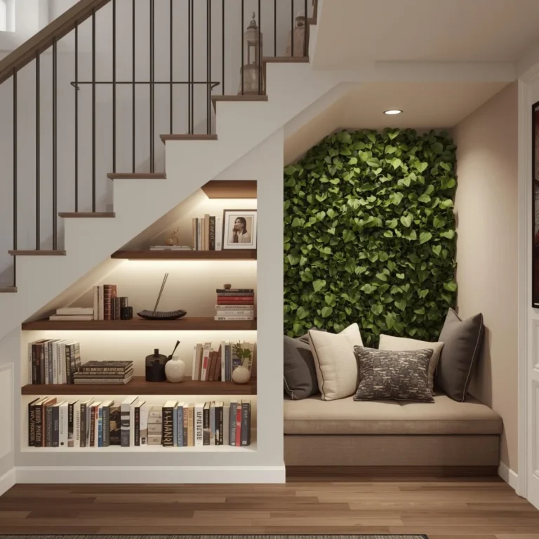 Staircase Reading Nook Ideas Hidden Under the Stairs