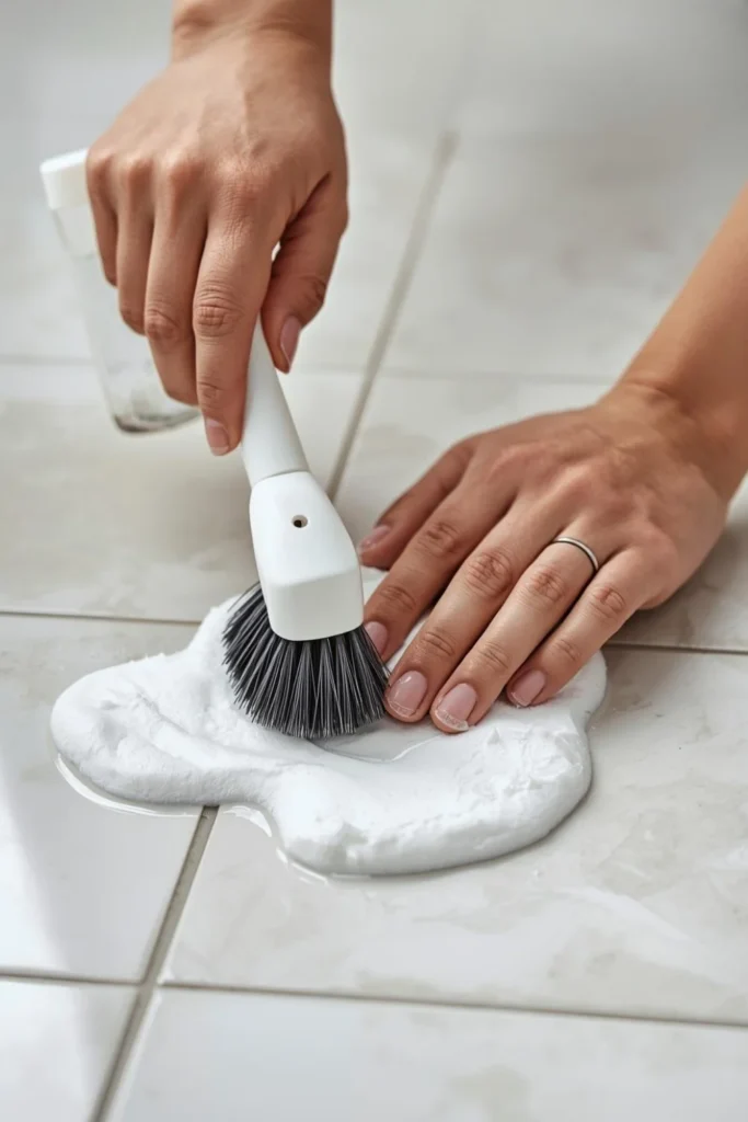 Step by Step Guide to Cleaning Grout
