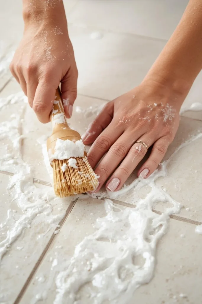Step by Step Guide to Cleaning Grout2