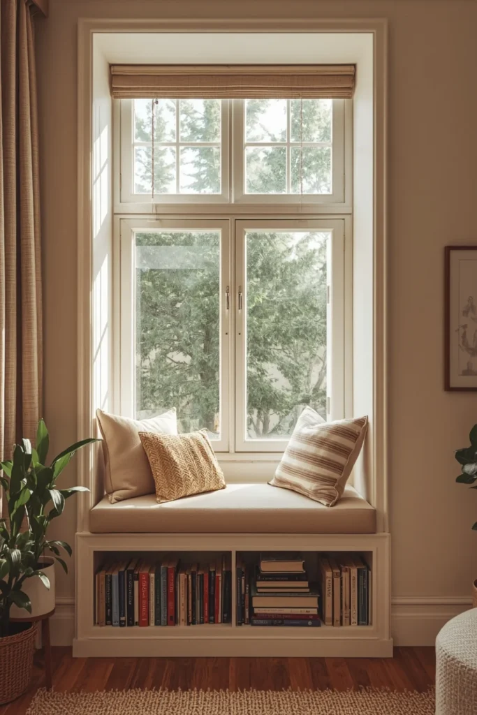 Under Window Ledge Library
