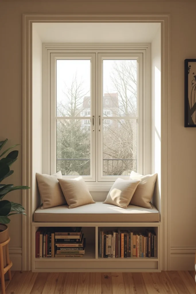 Under Window Ledge Library1