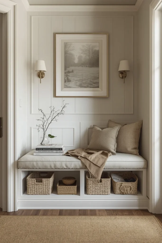Upholstered Ottoman Bench
