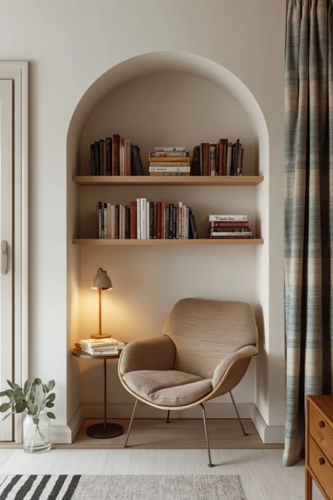 Wall Mounted Book Nook