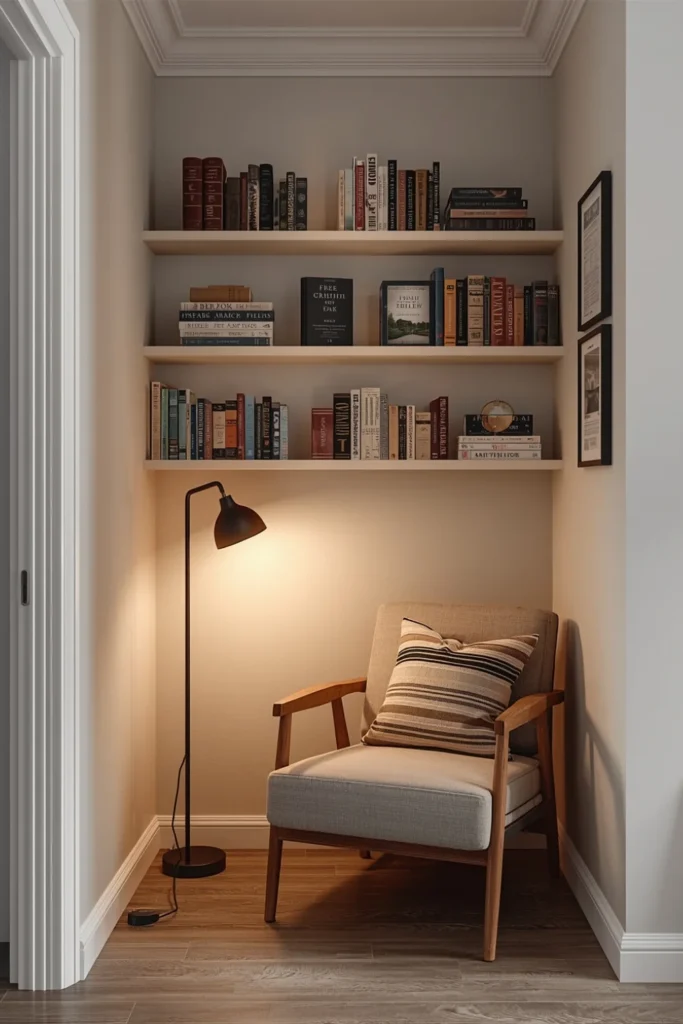 Wall Mounted Book Nook2