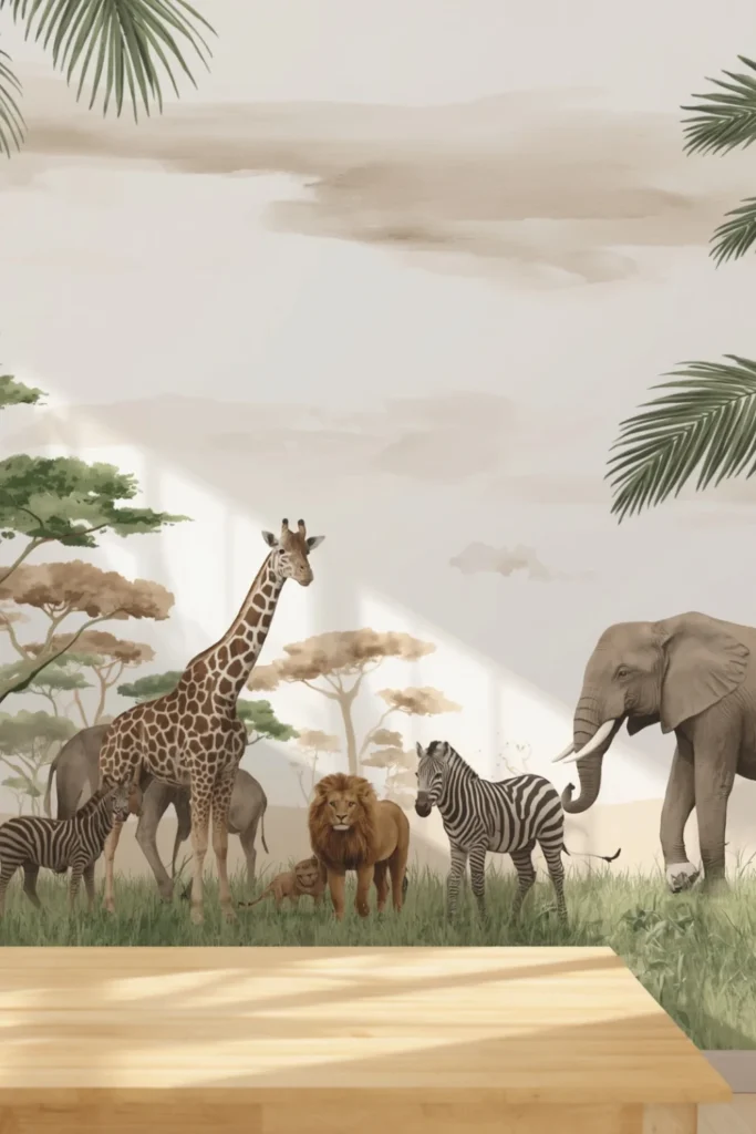 Wall Mural Safari Backdrop1